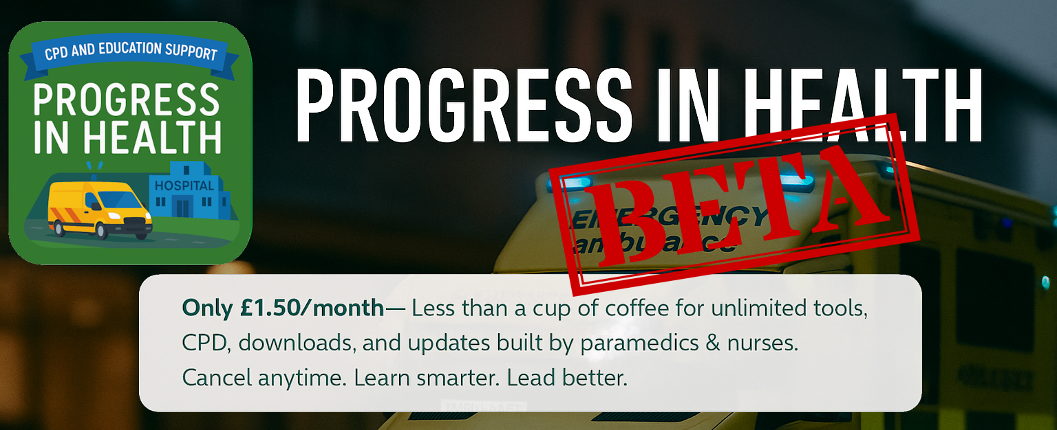 Progress in Health banner